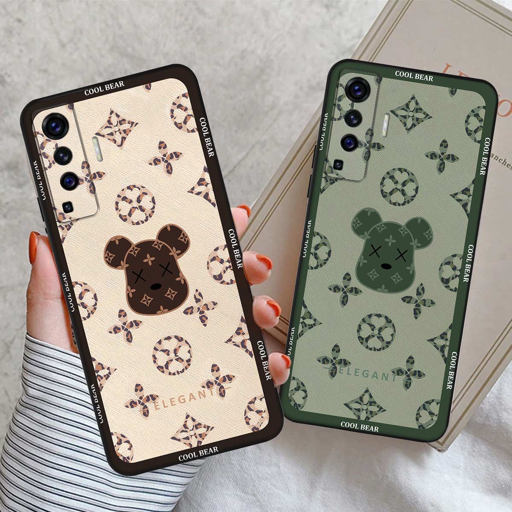 Ốp lưng Vivo X50 4G 5G / X50 Pro fendy, búp bơ rì, kaws thời trang, vỏ ốp thời trang rẻ đẹp