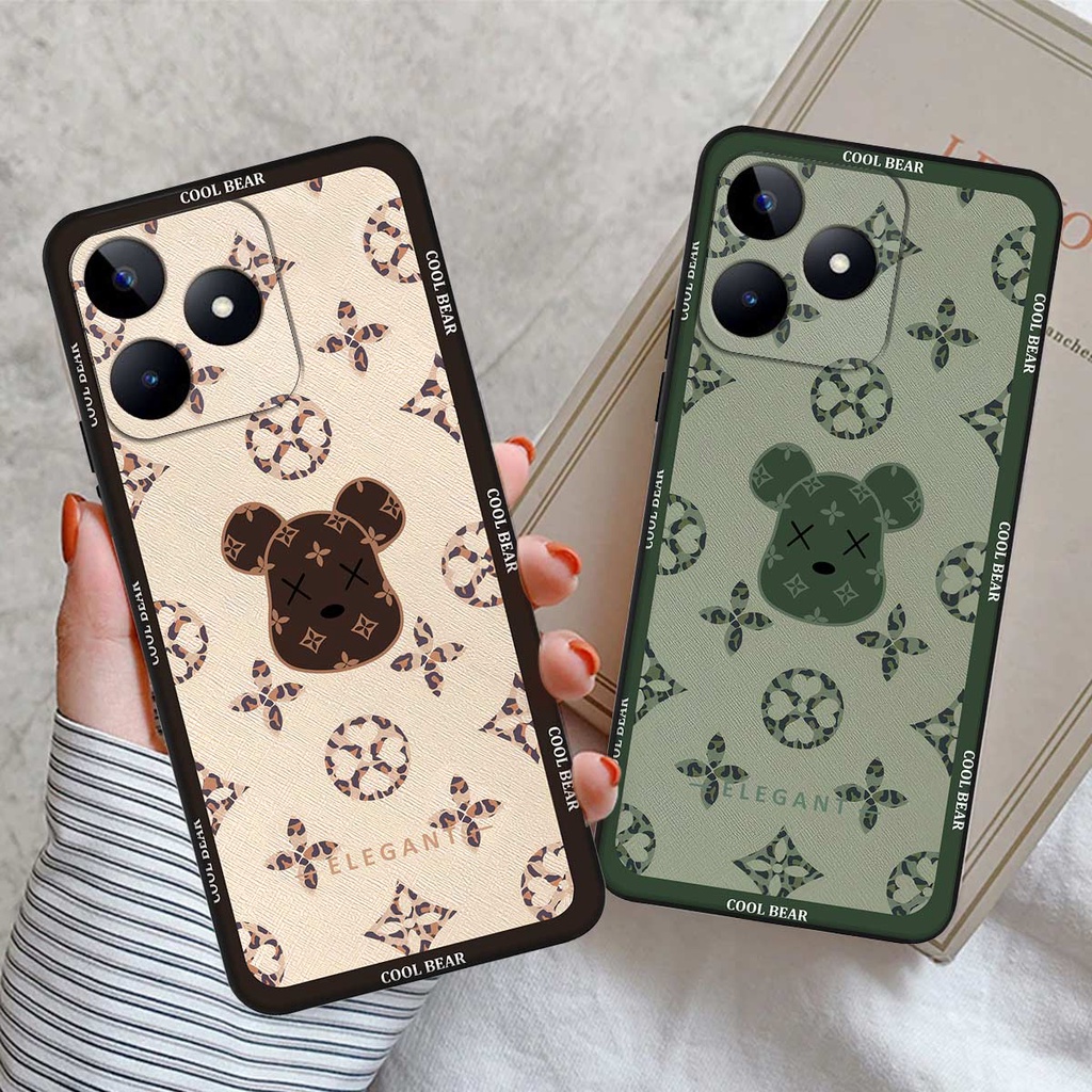 Ốp lưng Realme C53 / Narzo N53 fendy, búp bơ rì, kaws thời trang, vỏ ốp thời trang rẻ đẹp