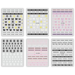 Sticker dán móng siêu sang chảnh-sticker dán móng 3D