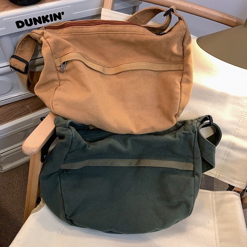 Túi Đeo Chéo Cỡ Lớn Phong Cách Harajuku Nhật Bản Cho Nam