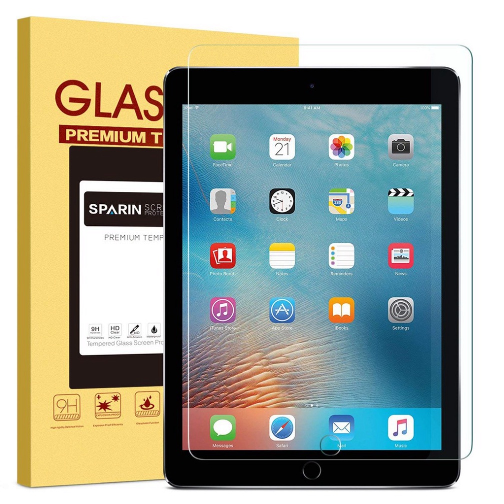 KÍNH CƯỜNG LỰC IPAD 2/3/4, Mini 1/2/3/4/5, Air 1/ Air2, ipad 9.7, ipad 10.2, ipad 10.5, ipad pro 2017, 2018, 2019