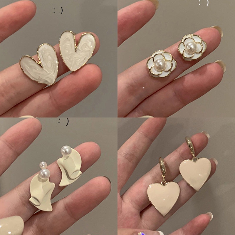 Bông Tai Hình Hoa Phong Cách Pháp Sang Trọng Thời Trang 2023