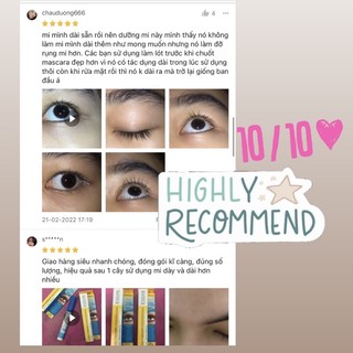 Mascara chuốt dưỡng dài mi EVELINE 8 in 1