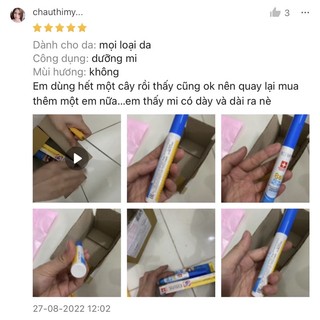 Mascara chuốt dưỡng dài mi EVELINE 8 in 1