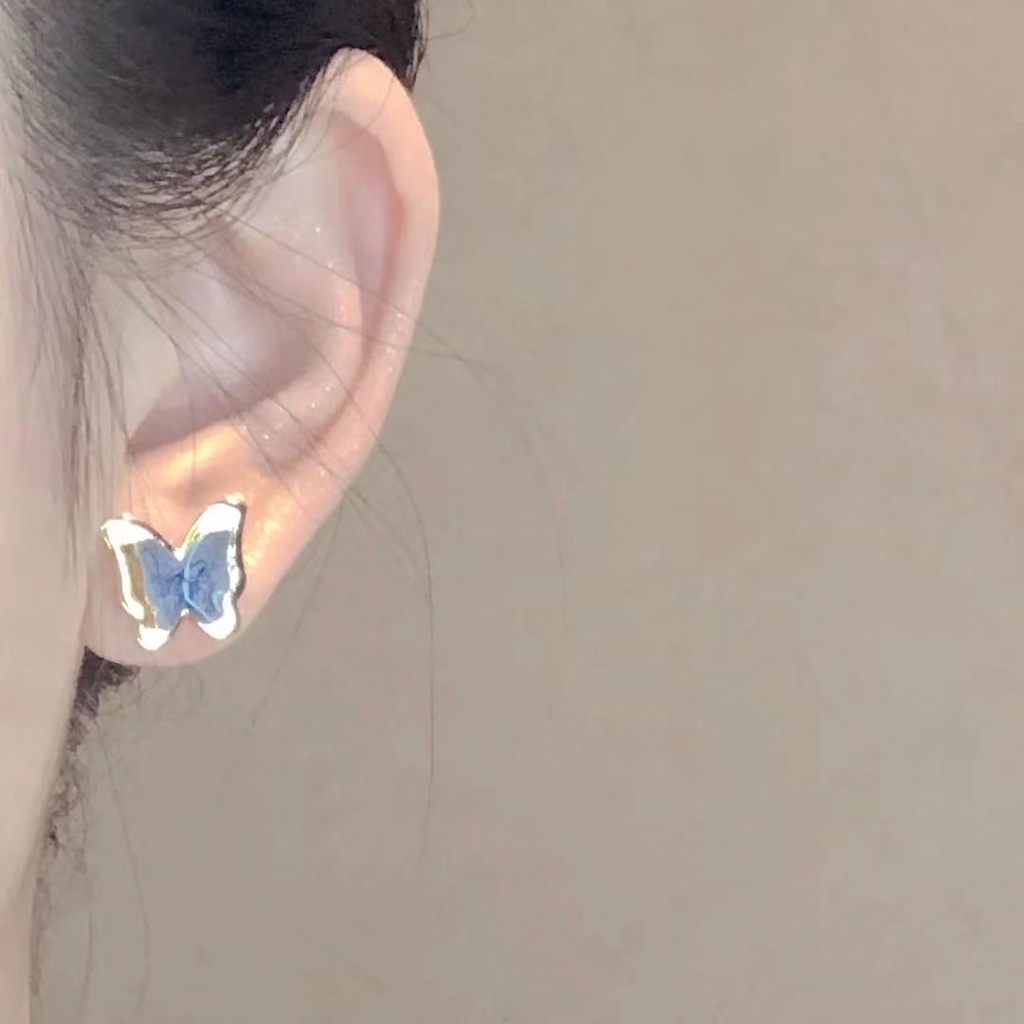 Bông Tai Dạng Kẹp Hình Hoa Đính Ngọc Trai Mềm Đặc Biệt Không Cần Bấm Lỗ Tai