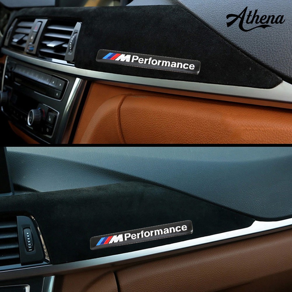 Nhãn Dán Trang Trí Xe Hơi Bmw Họa Tiết Chữ M Performance Chất Liệu Nhôm