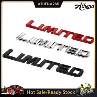 Decal dán trang trí hình chữ " Limited Edition " cho xe hơi