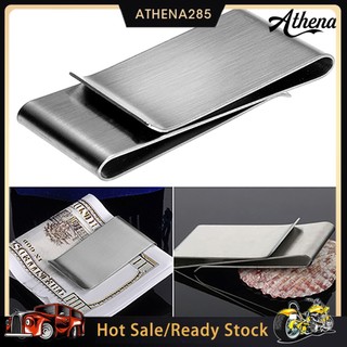 Kẹp Tiền Chất Liệu Inox Màu Bạc Tiện Dụng