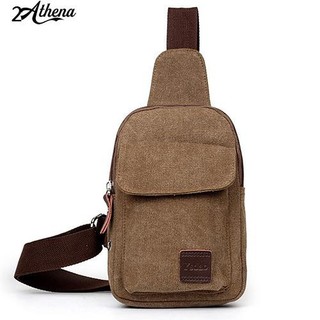 Túi Đeo Chéo Nam Canvas Thời Trang