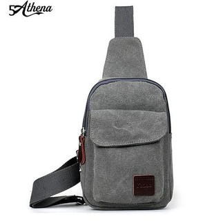 Túi Đeo Chéo Nam Canvas Thời Trang