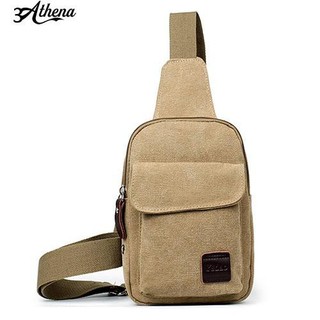Túi Đeo Chéo Nam Canvas Thời Trang