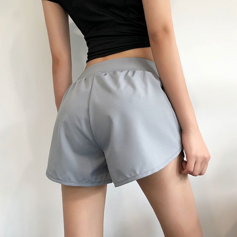 Quần Short Thể Thao Dáng Rộng Thoáng Khí Chống Chói Phong Cách Mới Cho Nữ