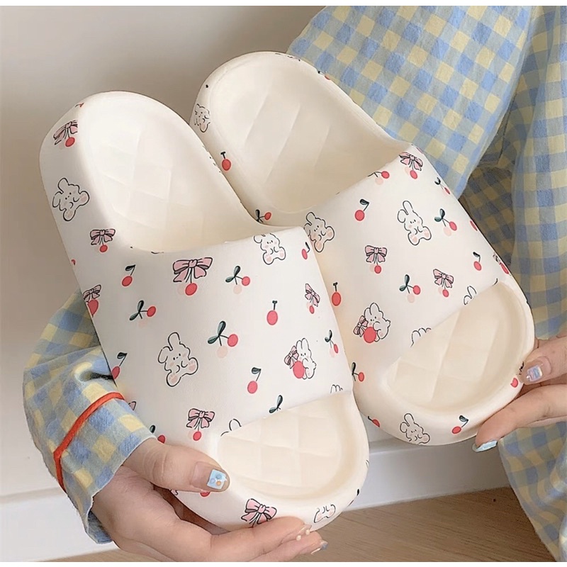 DÉP ĐI TRONG NHÀ XIXITIAO HOẠ TIẾT HOẠT HÌNH/TRƠN DỄ THƯƠNG