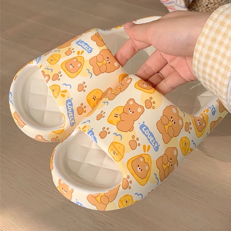 DÉP ĐI TRONG NHÀ XIXITIAO HOẠ TIẾT HOẠT HÌNH/TRƠN DỄ THƯƠNG