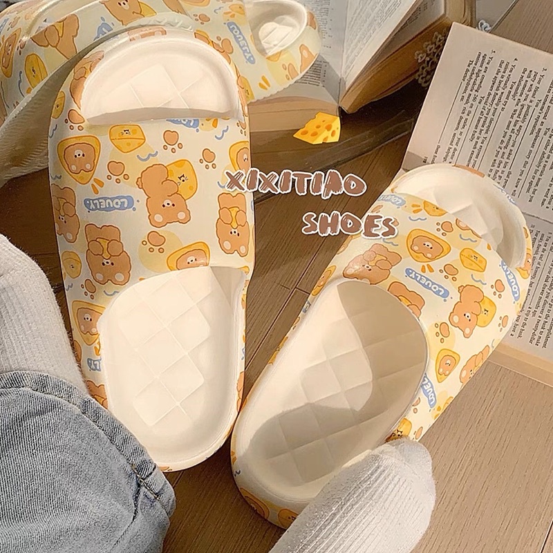 DÉP ĐI TRONG NHÀ XIXITIAO HOẠ TIẾT HOẠT HÌNH/TRƠN DỄ THƯƠNG