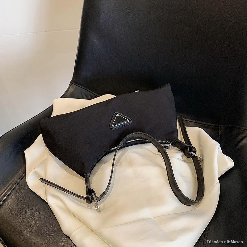 Phiên bản Hàn Quốc túi vải nylon túi canvas túi sát nách túi đeo vai túi xách nữ🌈HÀNG CÓ SẴN🍇