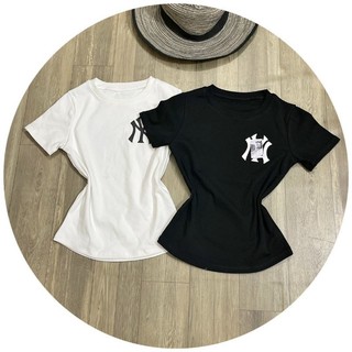 Áo thun cổ tròn in NY hót from vừa chất thun thái co giãn 4 chiều. 36-53 ký vừa. HS40655