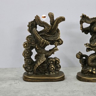 Cặp Long Phụng bằng đồng phong thuỷ