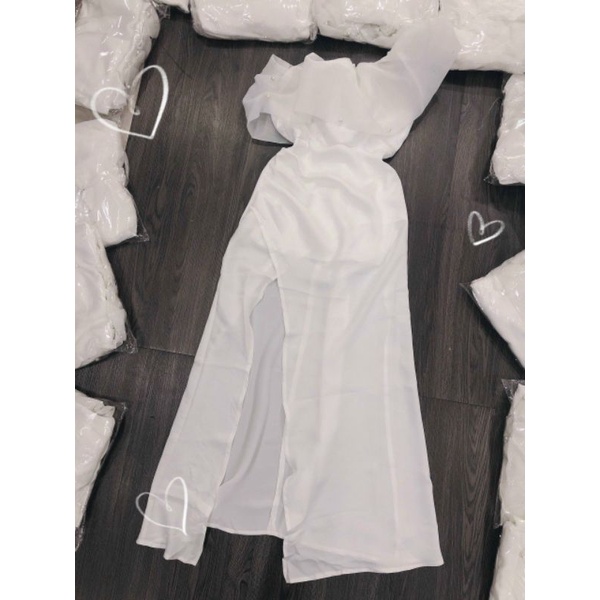 Đầm Body Trễ Vai Xẻ Tà, Đầm Dự Tiệc Cá Tính VSV Clothing