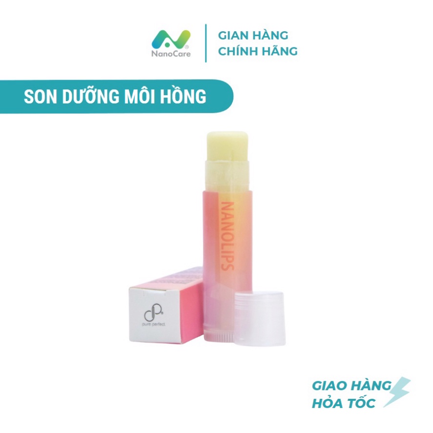 Son Dưỡng Môi Hồng Nanocare - Nanolips 5Gr .