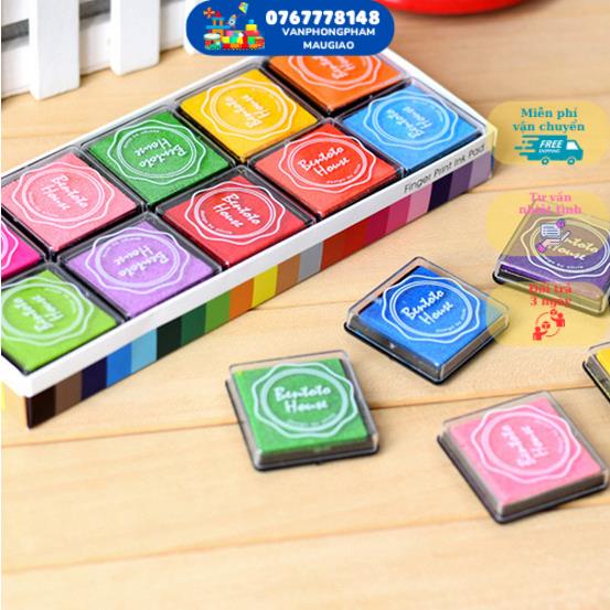 Mực in dấu vân tay 20 màu