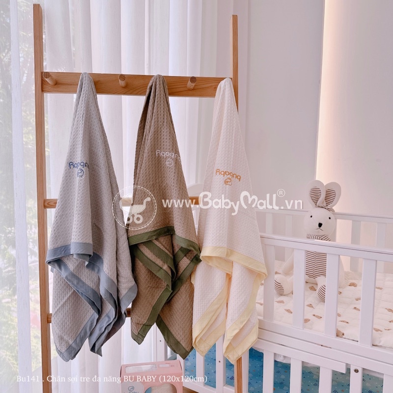 Chăn sợi tre Bubaby mềm mát