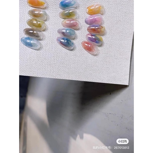 Set cồn loang sữa Macaron 12 tone màu Hàn Quốc