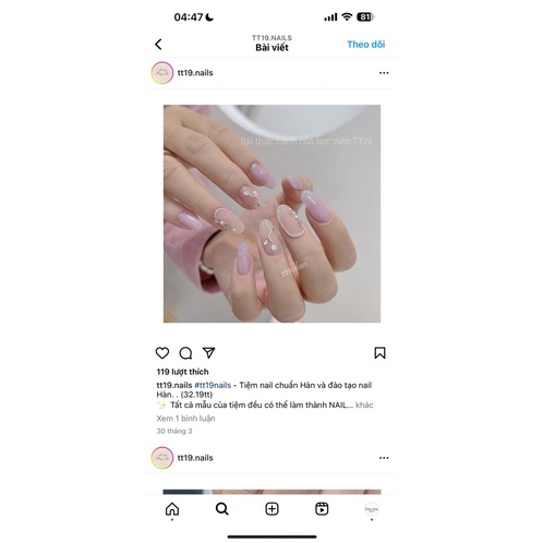 Sơn Gel thạch hồng 05  TT19