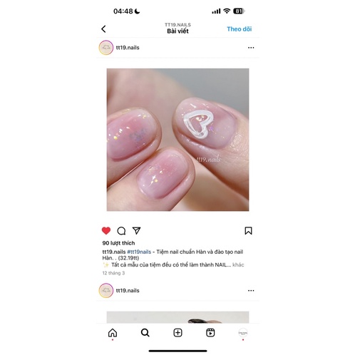 Sơn Gel thạch hồng 05  TT19