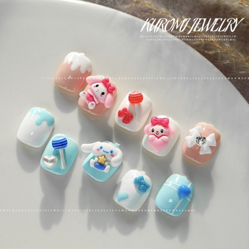 Set Charm Hoạt hình mix các mẫu 2023