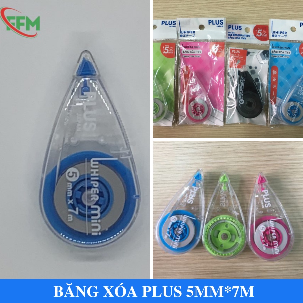 BĂNG XÓA PLUS - Giải pháp tuyệt vời cho việc xóa vết bút