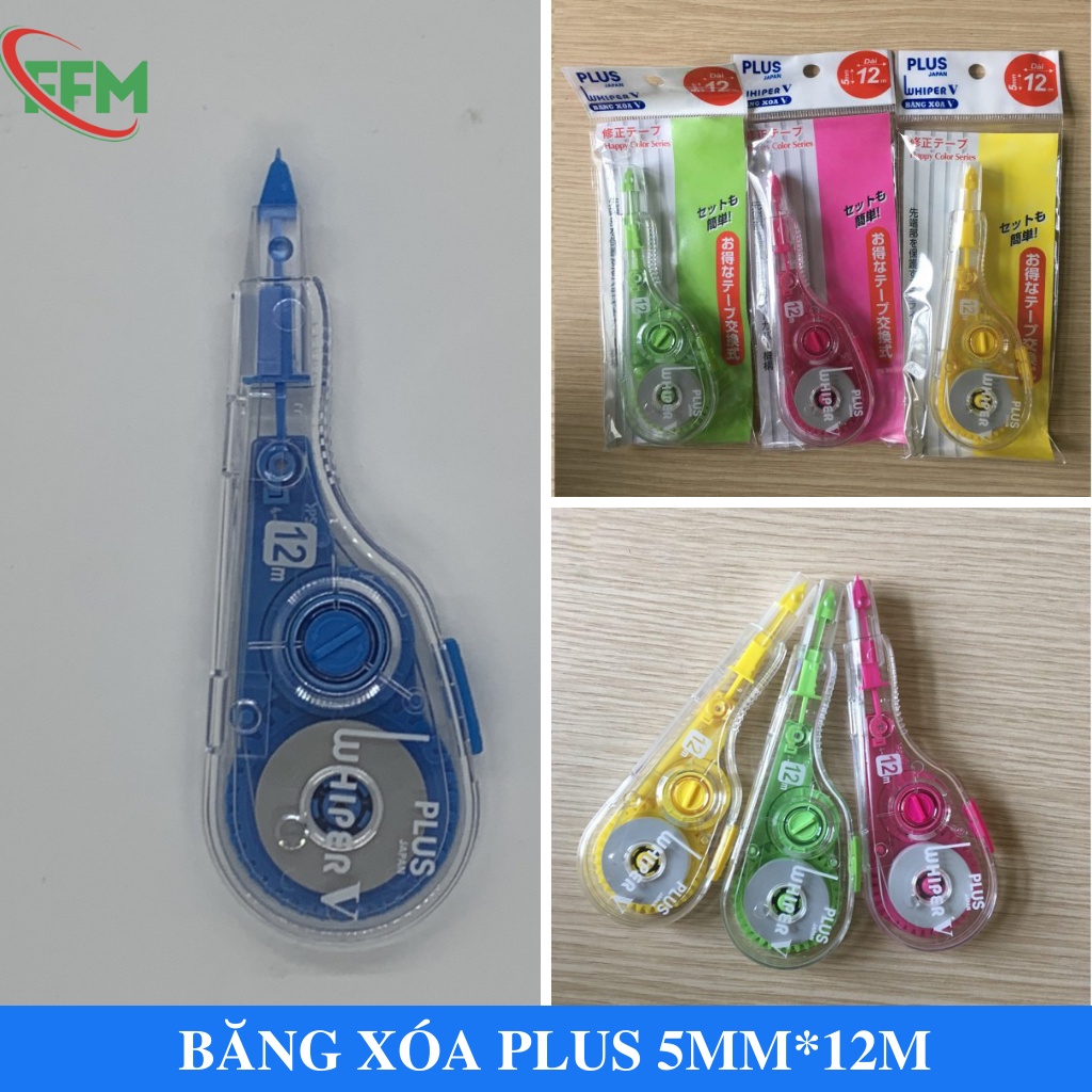 BĂNG XÓA PLUS - Giải pháp tuyệt vời cho việc xóa vết bút