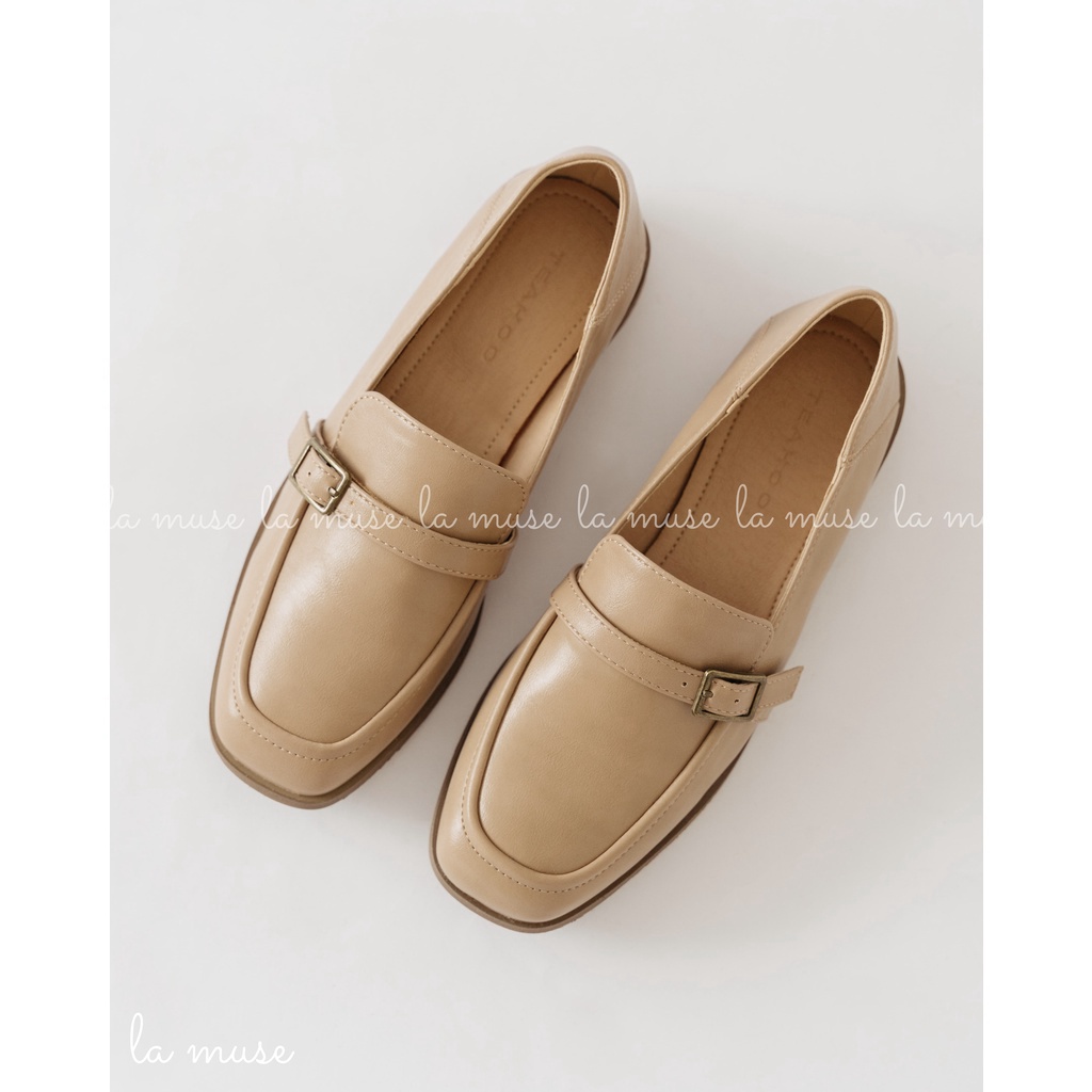SALE RẺ NHẤT Giày nữ Bazz Loafers PUSNA GIÀY