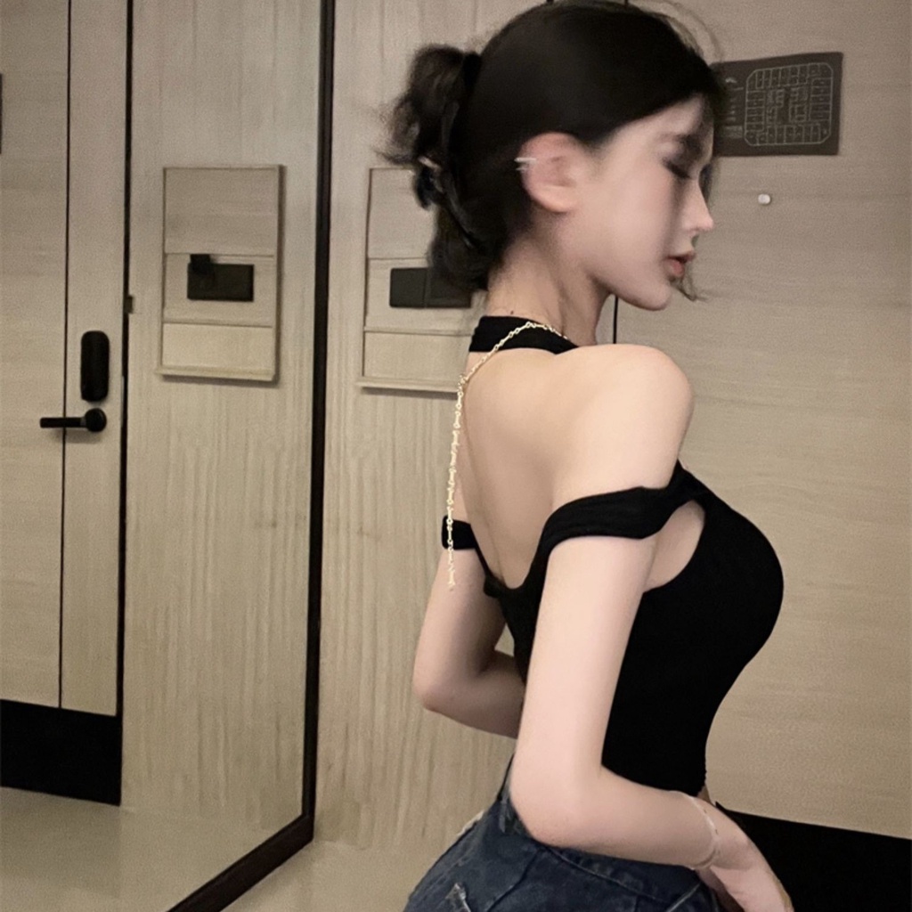 Áo Thun Nữ Ngắn Tay Hở Vai Gợi Cảm