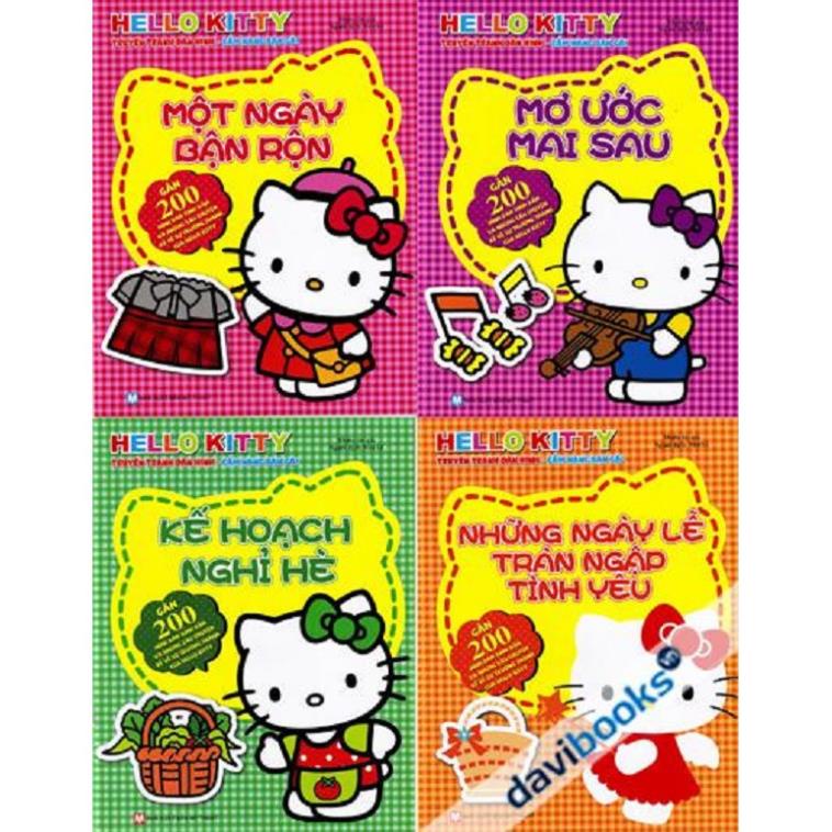 Sách Hello Kitty Mơ Ước Mai Sau (Dán Hình)