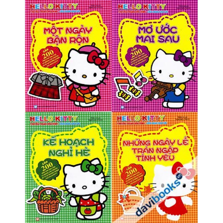 Sách - Hello Kitty - Một Ngày Bận Rộn