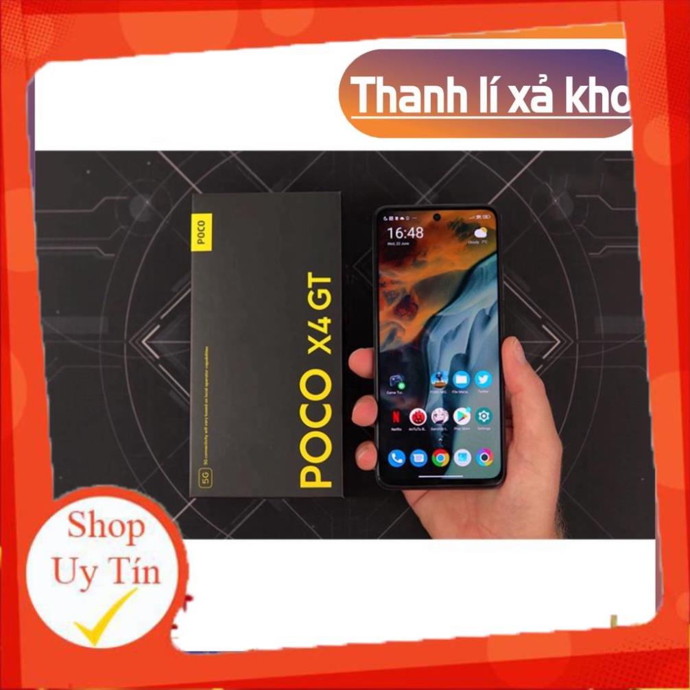 Điện thoại Xiaomi POCO X4 GT  cấu hình cực bá đạo với chip Dimensity 8100, pin 5.080 mAh Bảo hành 12 tháng