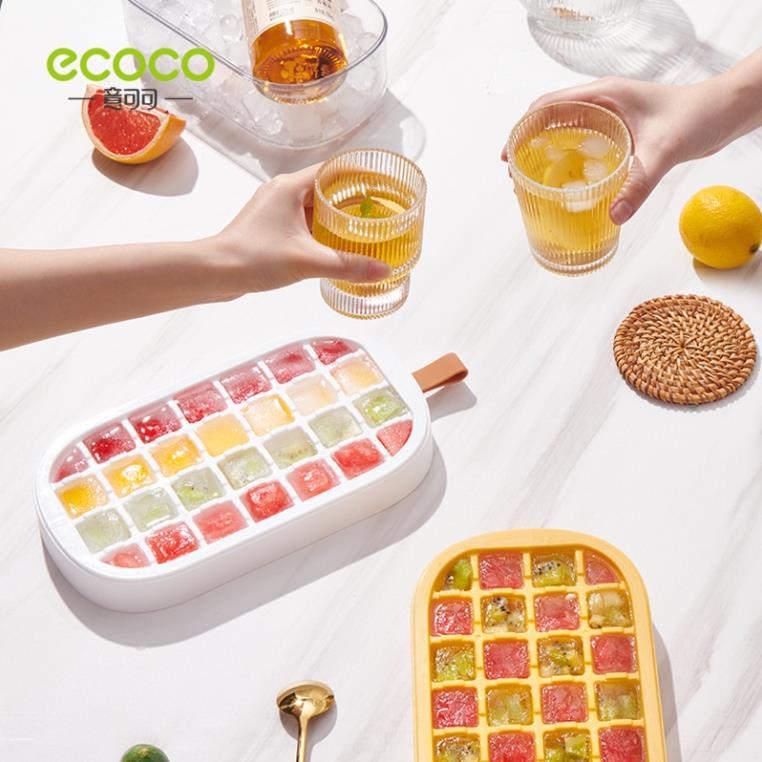Khay Đá Ecoco 2209 Bằng Nhựa Sylicon