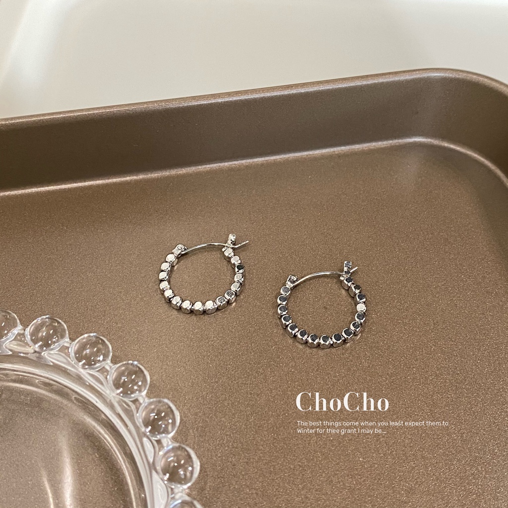 Bông Tai Xỏ Hạt Màu Cầu Vồng Thời Trang Mới 2023 Dành Cho Bạn Nữ