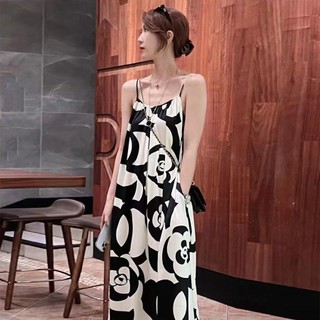 Đầm Hai Dây Dáng Rộng Thời Trang Mùa Hè 2023 Cho Nữ plus size Lớn 2-300