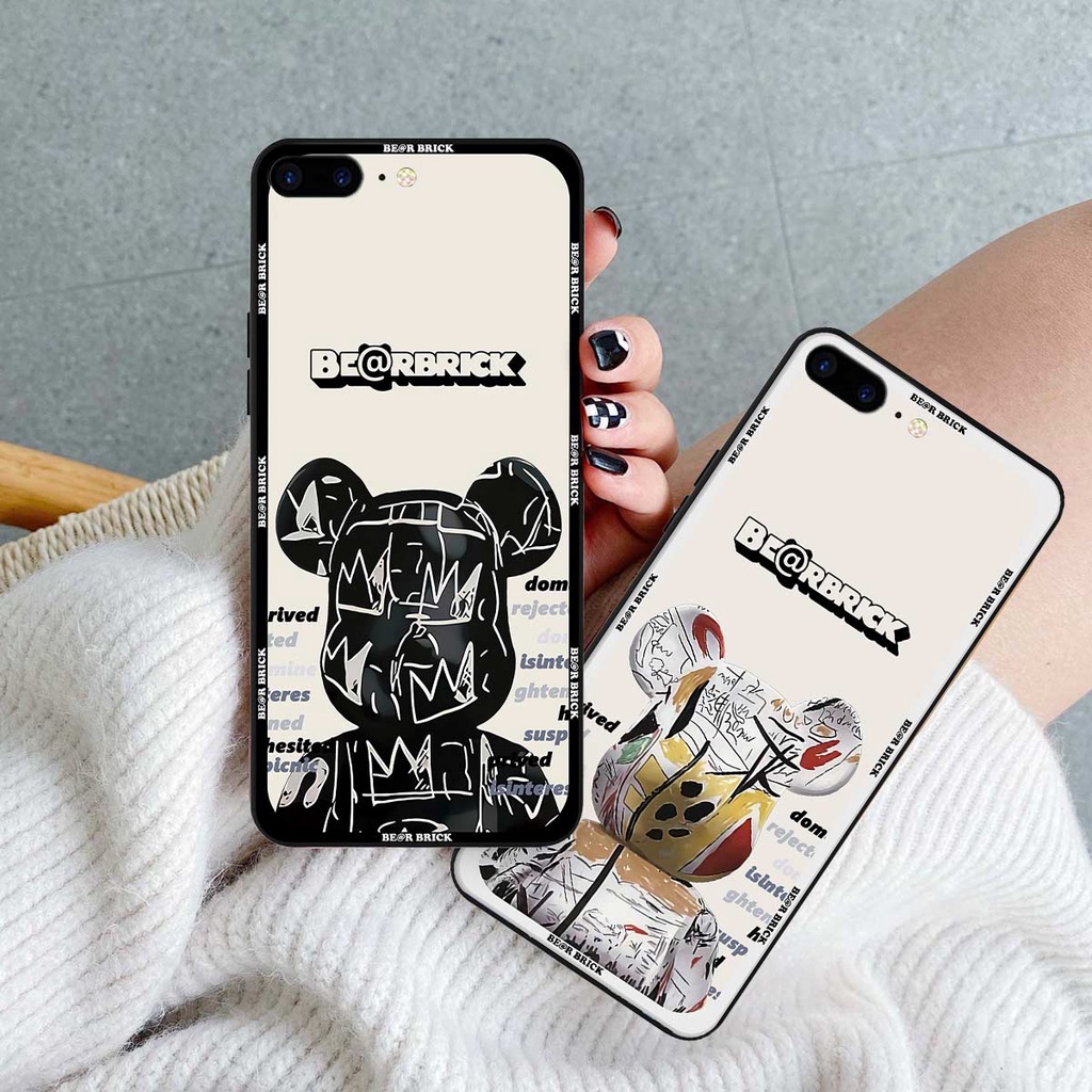 Ốp lưng iPhone 5 5s 6 6s 7 7p 8 8p be@r brick mars thời trang, ốp lưng điện thoại viền dẻo siêu chất