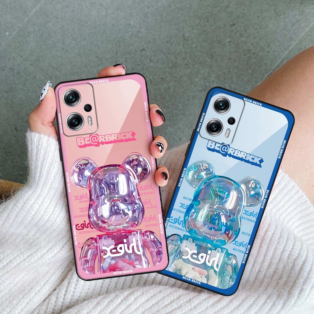 Ốp lưng Xiaomi Poco X4 GT / X4 Pro be@r brick mars thời trang, ốp lưng điện thoại viền dẻo siêu chất