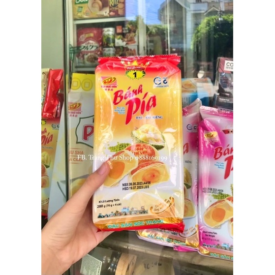 Bánh Pía Tân Huê Viên Đậu Xanh Sầu Riêng Số 1/ Đặc Biệt 4 Sao/ Đặc Biệt 5 sao
