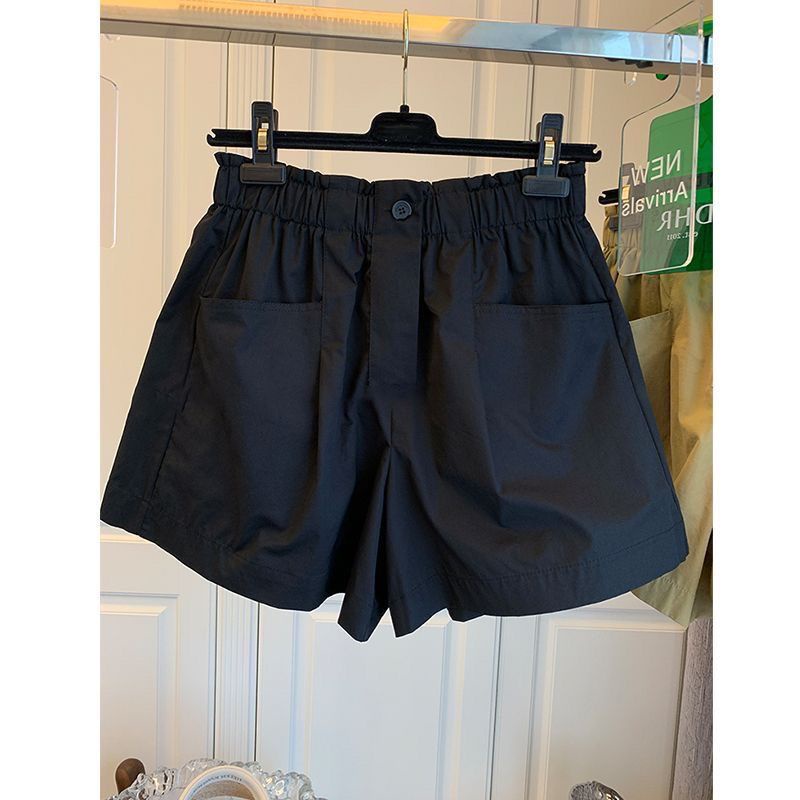 Quần Short Lưng Cao Ống Rộng Dáng Chữ a Thời Trang Cá Tính Cho Nữ