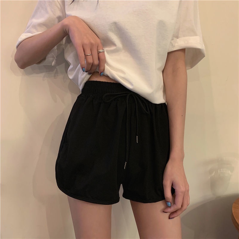 Jiashucheng Quần Tất Mỏng Màu Xám Dáng Rộng Thời Trang Mùa Hè Phong Cách Hàn Quốc Cho Nữ