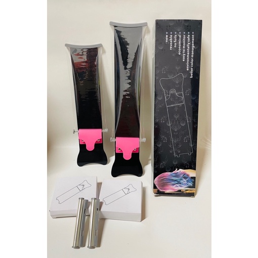 Bản làm light balayage, Bộ dụng cụ bắn light, tẩy tóc