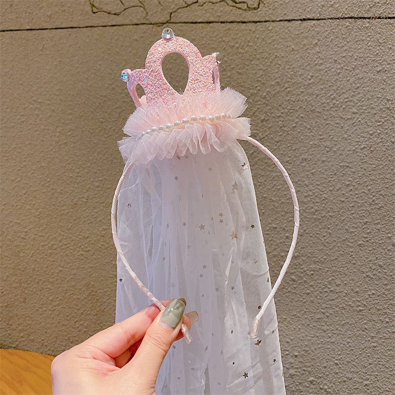 Mũ Sinh Nhật Ba Chiều Đính Vương Miện Công Chúa Ba Chiều Siêu Dễ Thương Phong Cách Hàn Quốc Cho Bé Gái