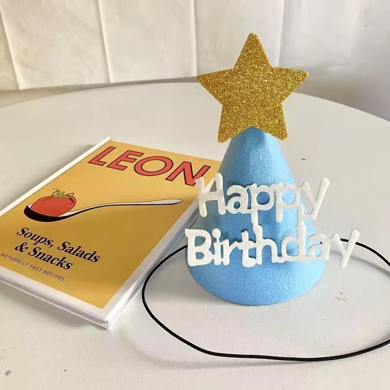 Mũ Sinh Nhật Bằng Vải Không Dệt Dễ Thương Xinh Xắn Cho Người Lớn Và Trẻ Em