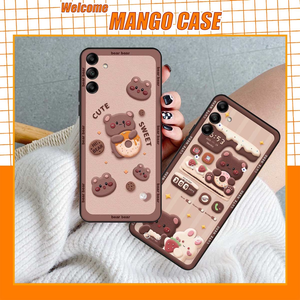Ốp lưng Samsung M04 / M14 / M54 hình gấu, thỏ, đồng hồ cute dễ thương