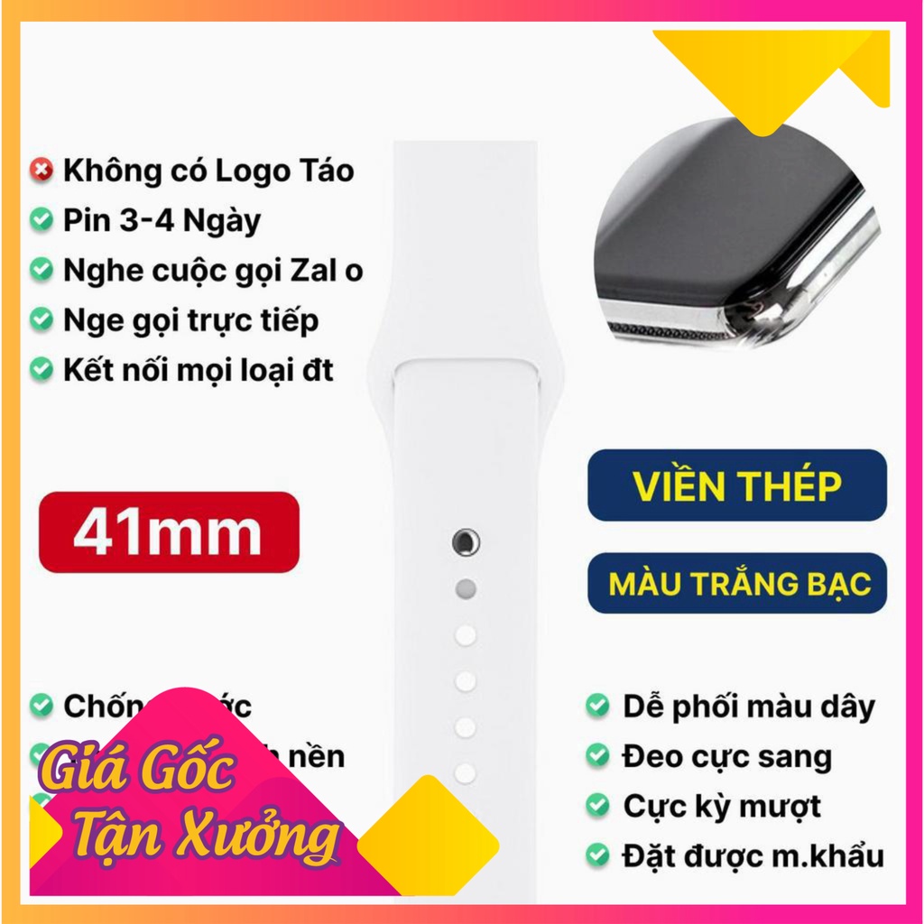 Đồng hồ thông minh WATCH 8, Smartwatch Nghe gọi, Theo dõi Sức khỏe, Chống nước, Nhận thông báo dùng cho Nam nữ